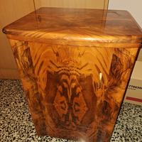 macchina da cucire con mobile in radica