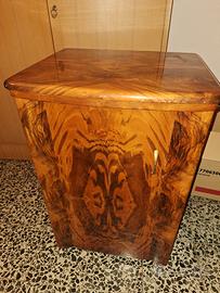 macchina da cucire con mobile in radica