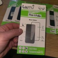 Lotto 7 vetri temperati per iPhone 14 Pro Max