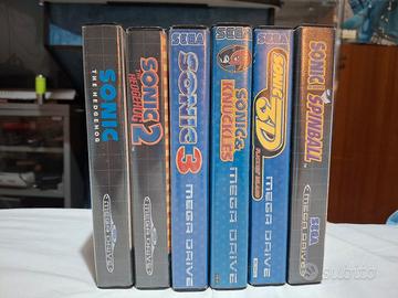 Sonic collection Sega Mega Drive