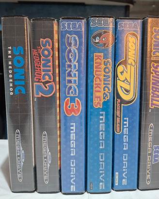 Sonic collection Sega Mega Drive