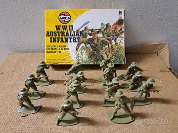 SOLDATINI AIRFIX IN SCALA 1/32 AUSTRALIANI