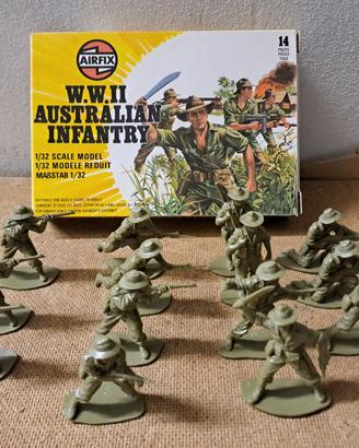 SOLDATINI AIRFIX IN SCALA 1/32 AUSTRALIANI