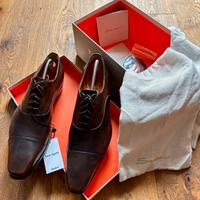 Santoni - scarpe testa di moro