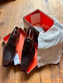 Santoni - scarpe testa di moro