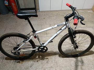 Bicicletta MTB Rockrider 300 24"