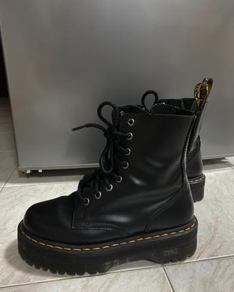 STIVALI PLATFORM JADON IN PELLE SMOOTH