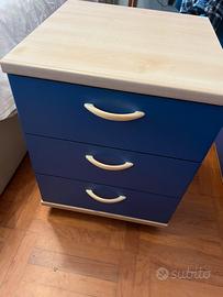 Cameretta ( comodino, armadio , comodino , letto)