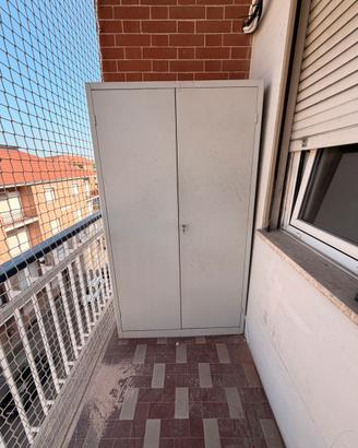 5 Armadi box in lamiera da balcone garage esterno
