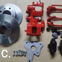 KIT FRENI A DISCO FIAT 500 F L R 126