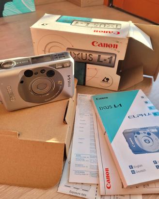 Fotocamera Canon IXUS L-1CanonLens 26mm1:2.8rullin