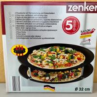 Teglie Pizza Forate Zenker Ø32 cm 2 con Distanziat