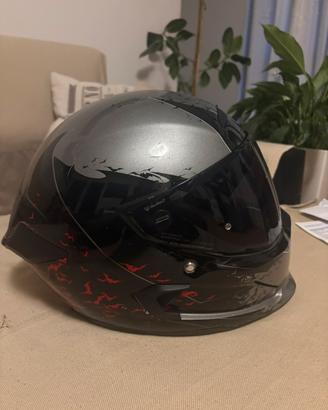 Casco ruroc batman + shockwave interfono