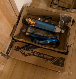 Scarico FMF 4.1 + collettori tekmo powerbomb x 701