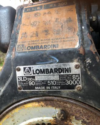 Motocoltivatore lombardini
