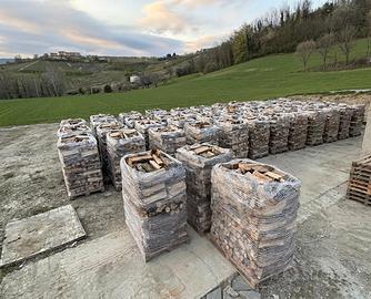 legna in bancali