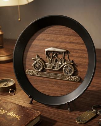 🚗 Raro Piatto Vintage "Chalmers Detroit 1909"