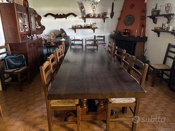 Tavolo legno massiccio