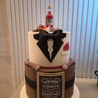 torta scenografica 40 anni uomo