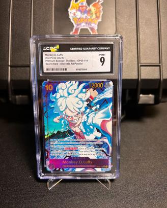 Monkey D. Luffy OP05-119 CGC 9 - POP 2