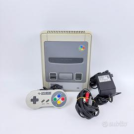Console Nintendo Snes + Pad Cavi Originali Testato