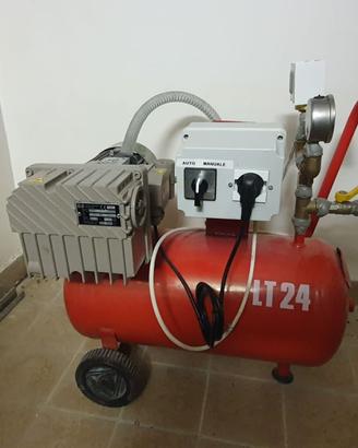 Pompa vuoto DVP PUMPS 12 LA 220v con vacuostato