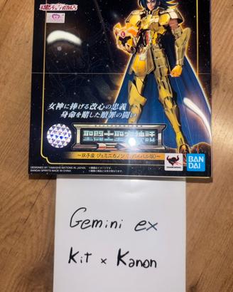 Kanon Gemini Gemelli Myth cloth ex revival Bandai