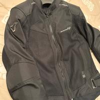 Giacca moto donna estiva Macna Empire Nero