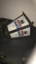 Set composto da 2 lanterne vintage, birra MAES