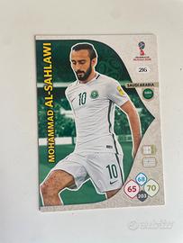 Carta Panini Russia 2018 Al-Sahlawi Arabia