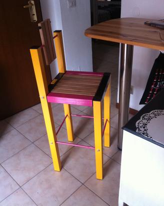 Sgabello di design Anacleto Spazzapan