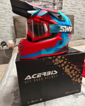 casco piu completo motocross bambino