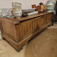 Cassapanca in legno massello