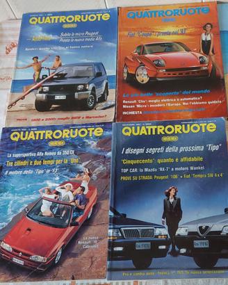 Quattroruote 4 numeri 1991-92