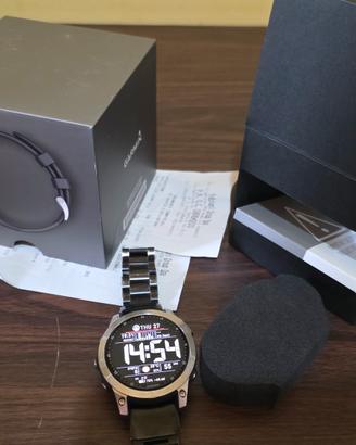Garmin Epix Gen 2 con scatola e cinturini