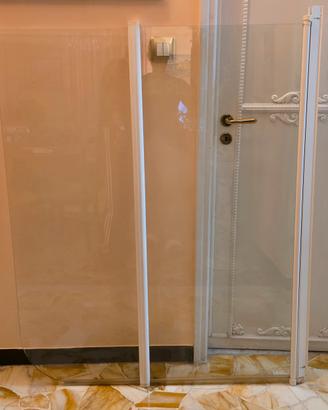 Parete vetro temperato per vasca da bagno