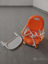 Rialzo sedia Chicco con vassoio removibile 