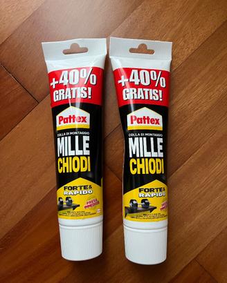 2 PATTEX MILLECHIODI forte extralarge