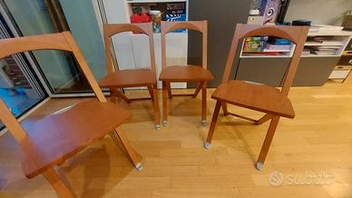Set 4 Sedie Calligaris 