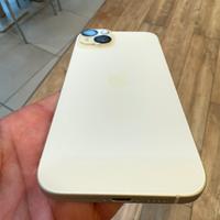 iPhone 15 Plus, alluminio giallo, 128Gb, nuovo