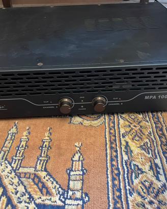 Amplificatore Finale Master audio