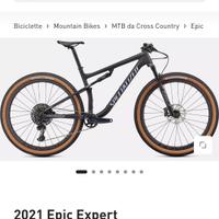 Specialized epic expert carbon taglia s