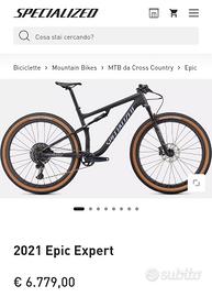 Specialized epic expert carbon taglia s