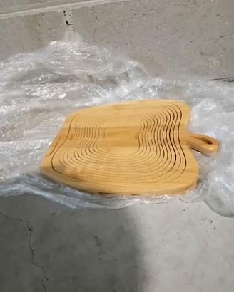 Porta frutta in legno richiudibile