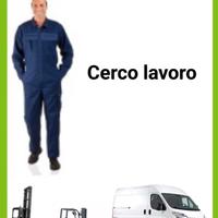 Carrellista pratico patentino operaio magazziniere