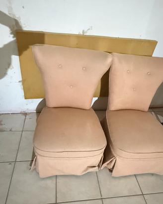 Coppia di poltroncine