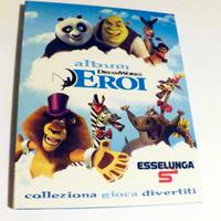 Album carte EROI DREAMWORKS Esselunga 2012