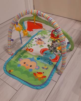 tappeto neonato e giostrina 