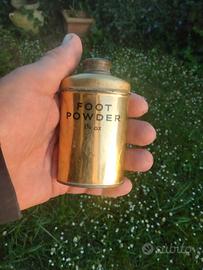 ww2 British army contenitore foot powder