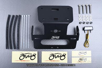 Portatarga corto YAMAHA YZF R3 MT03 320 2025 2026